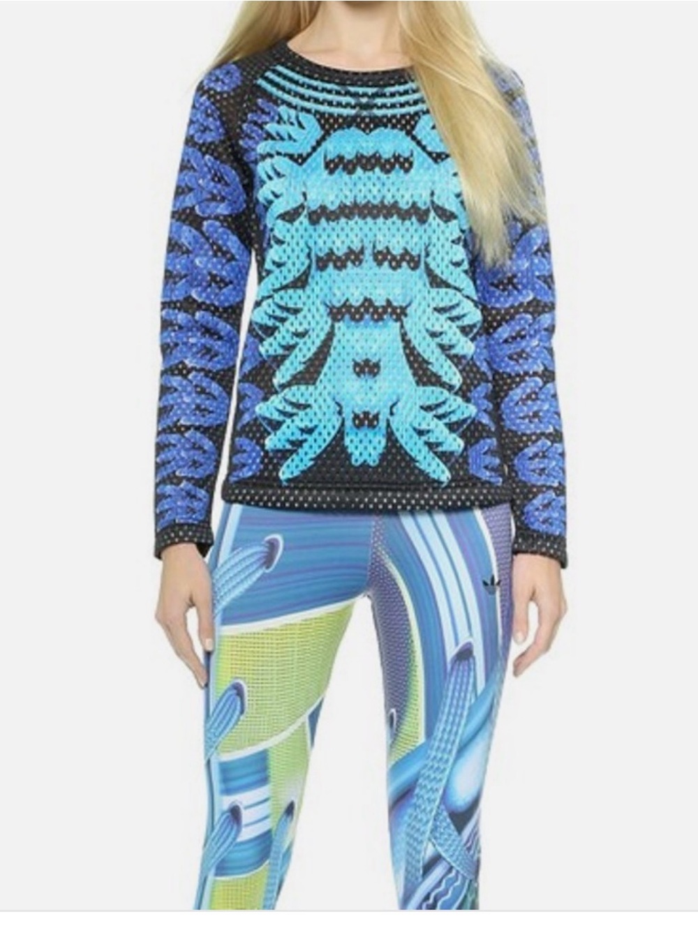 ADIDAS x Mary Katrantzou M62819 limited edition printed top (XS)